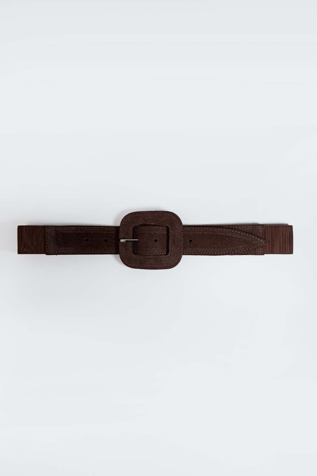 Cintura elastica camoscio