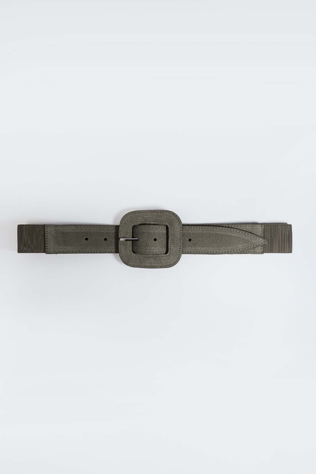 Cintura elastica camoscio