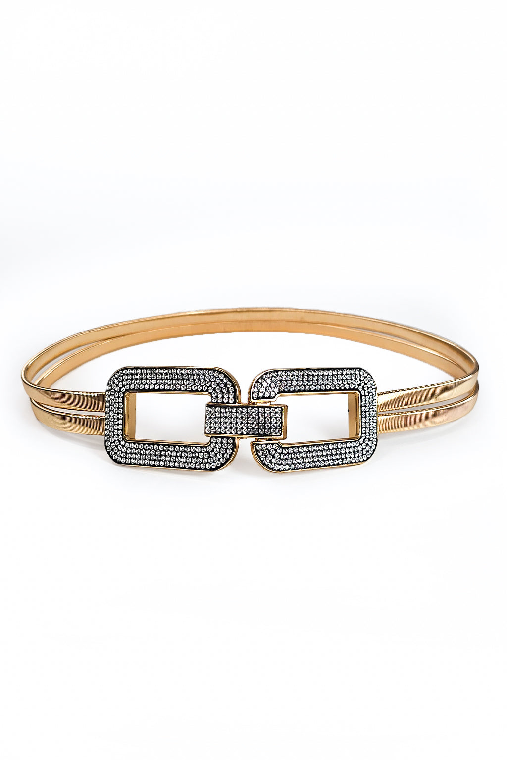 Cintura metallo e strass