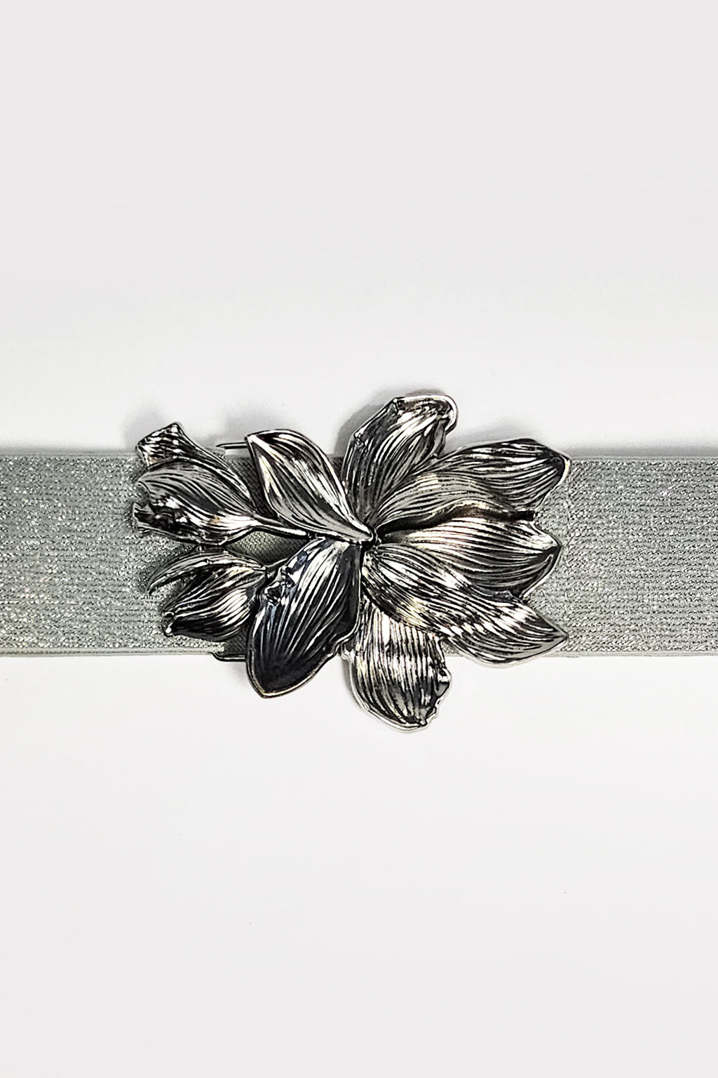 Cintura elastica con fiore