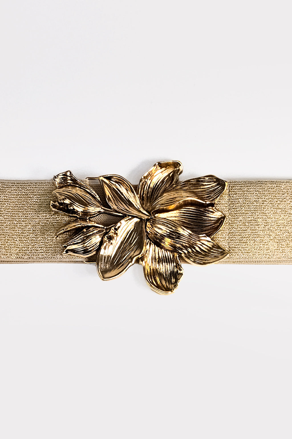 Cintura elastica con fiore