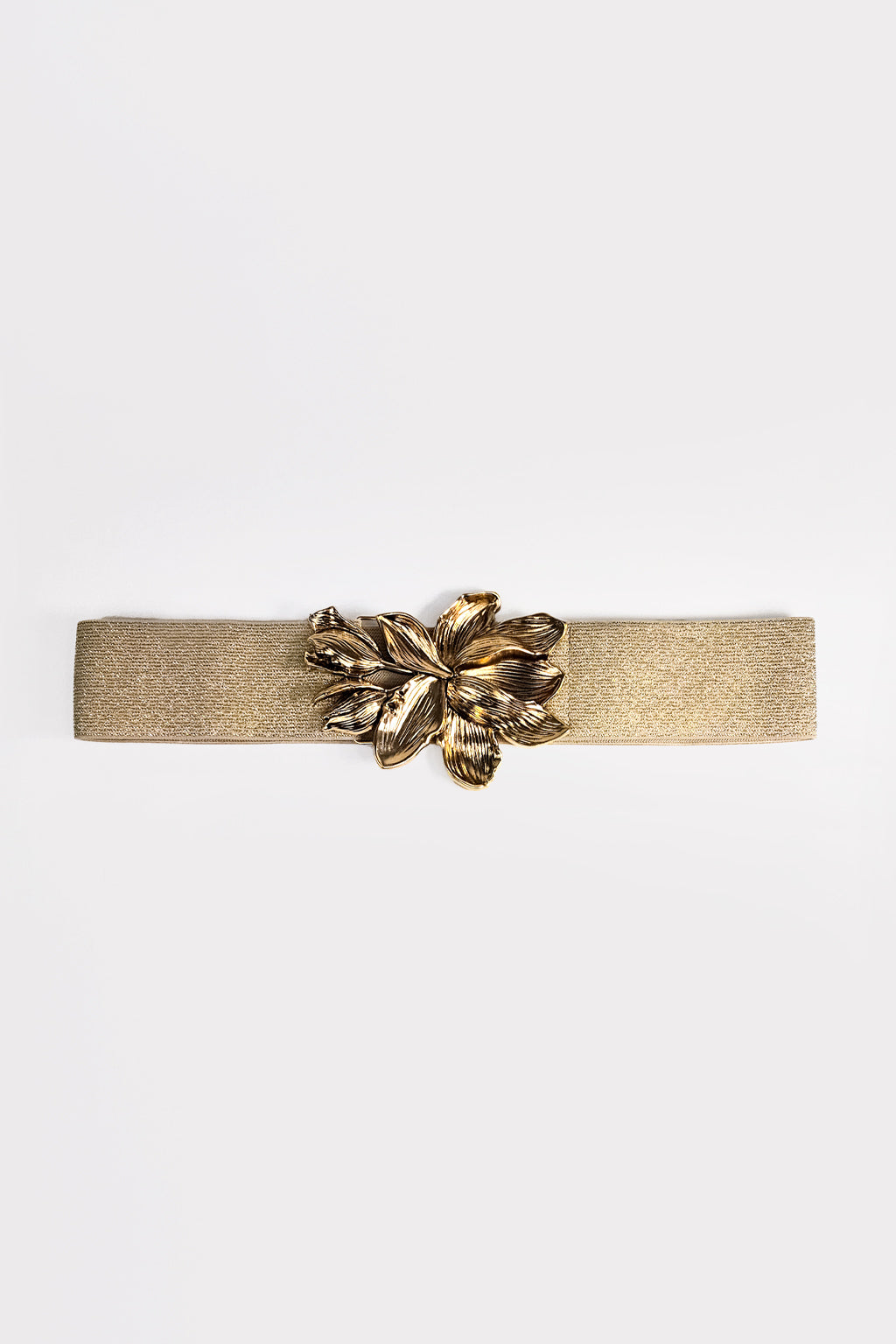 Cintura elastica con fiore