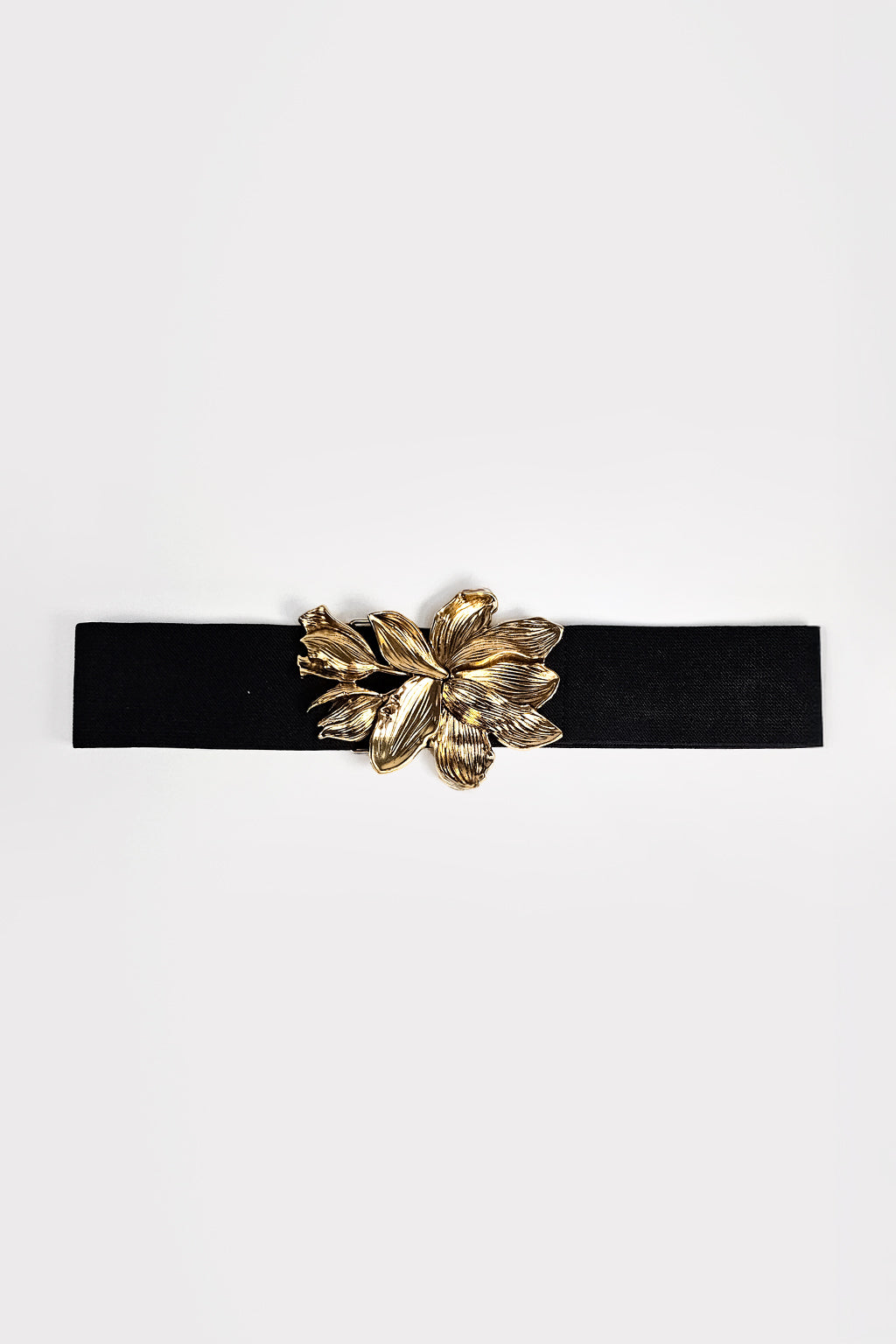 Cintura elastica con fiore