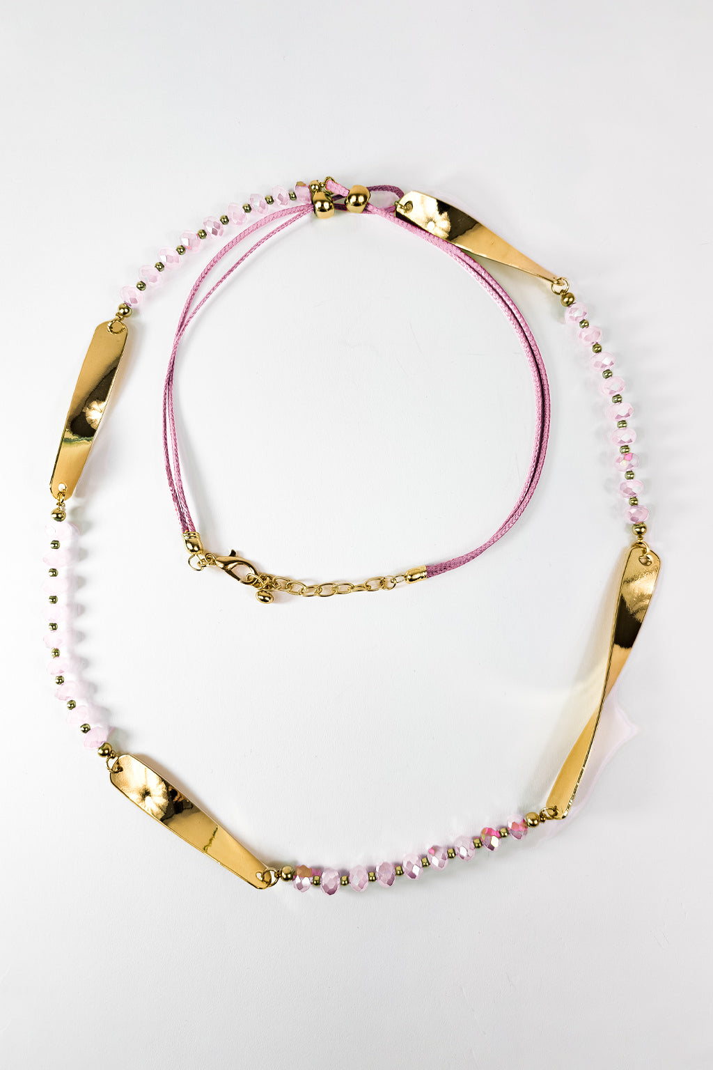 Collana lunga corallini