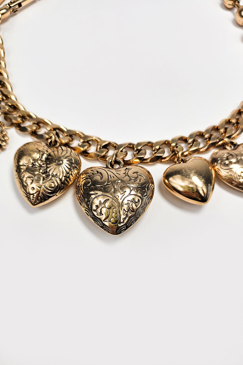 Collana cuori pendenti