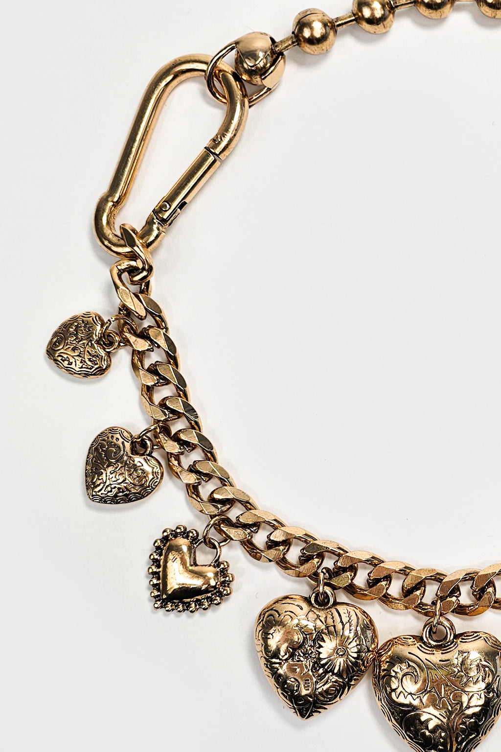 Collana cuori pendenti