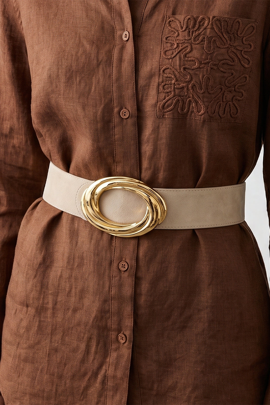 Cintura elastica maxi fibbia