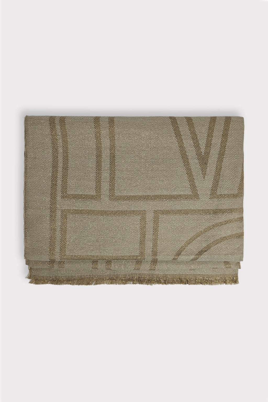 Sciarpa disegno lurex
