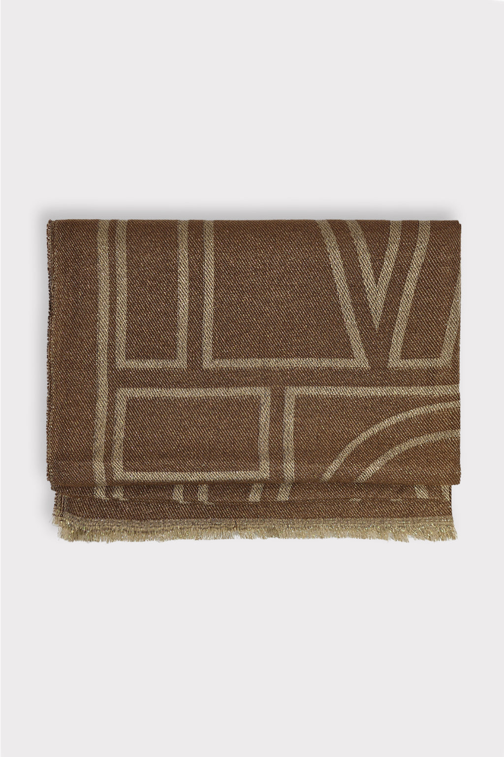 Sciarpa disegno lurex
