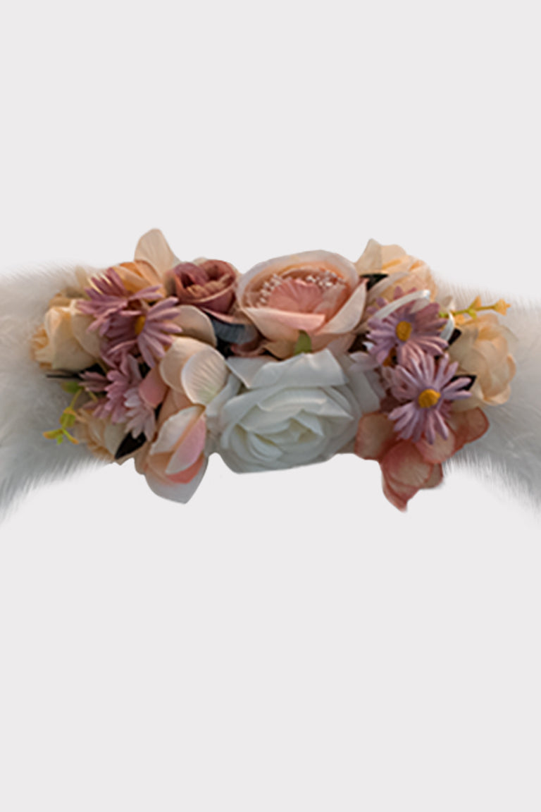 Cintura con fiori