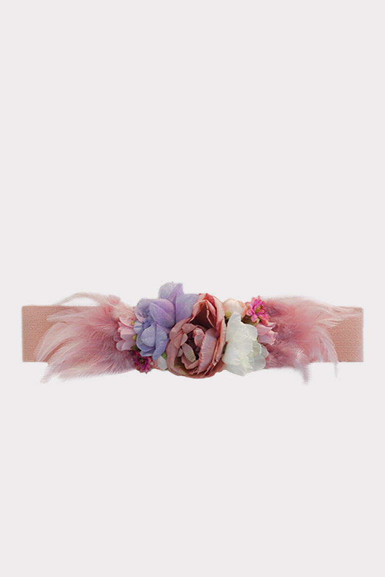 Cintura con fiori
