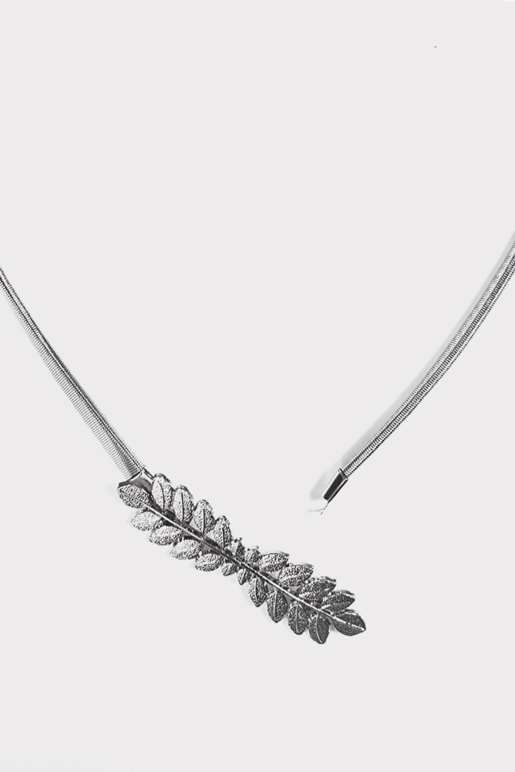 Cintura metallo foglie