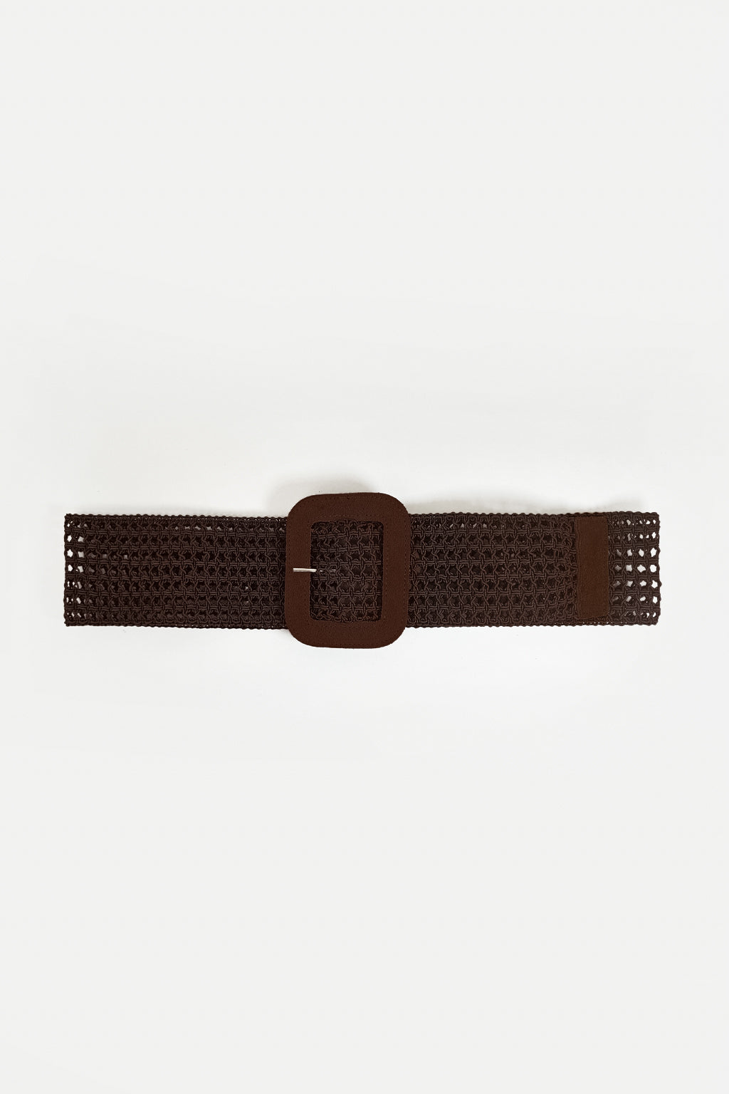 Cinturone fibbia camoscio
