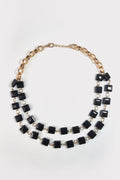 Collana pietre cubiche