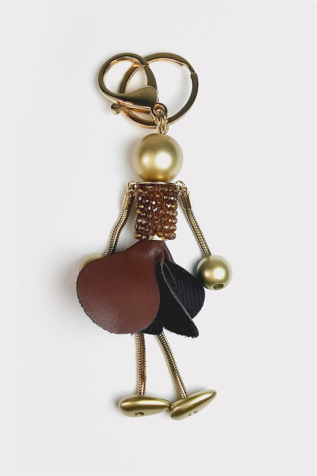 Charm bambolina ecopelle