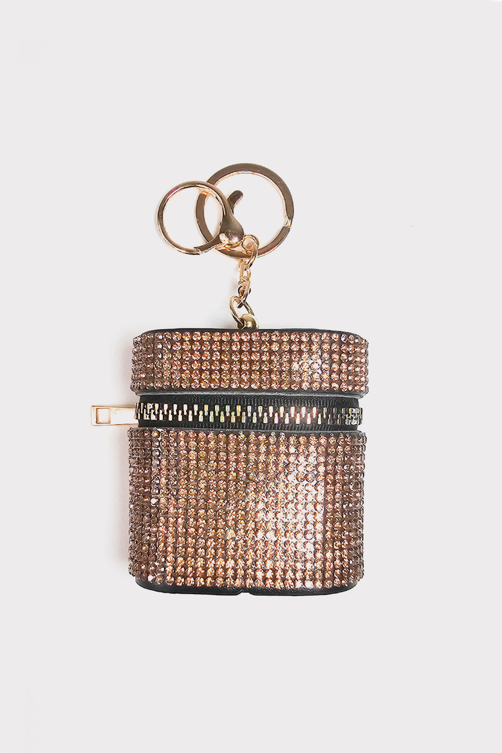Charm bauletto strass